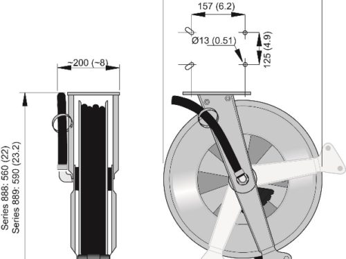 Hose Reel 889 Ex