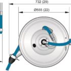 Hose Reel 886 Stainless