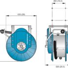 Vacuum Hose Reel 881 Ex